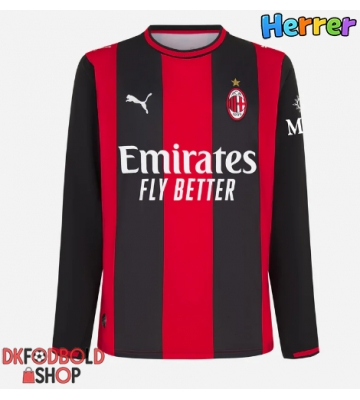 AC Milan Hjemmebanetrøje 2026-27 Lange ærmer AC Milan Hjemmebanetrøje 2026-27 Lange ærmer